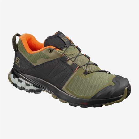 Salomon XA WILD Erkek Yürüyüş Ayakkabısı Zeytin Yeşili/Siyah TR S1L1